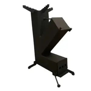 Піч-буржуйка з однією варильною поверхнею ПТМ-80