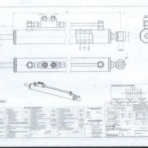 Гідроциліндр до Оприскувача ОПШ (940.00.203.00)