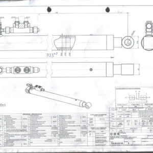 Гідроциліндр до Оприскувача ОПШ (930.00.039.00)